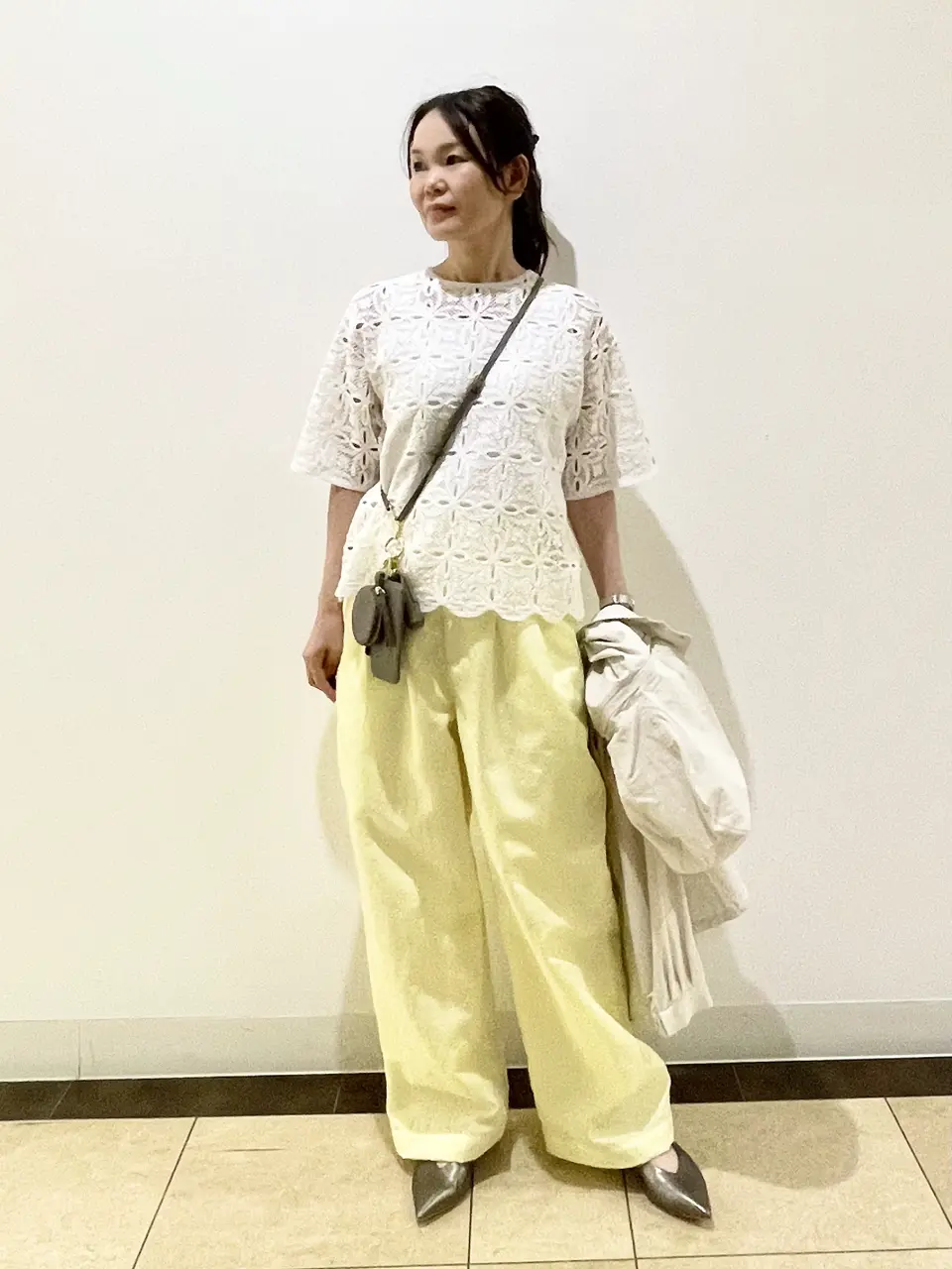 自由区 永石 コーディネート画像