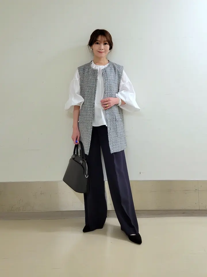 自由区 濱地 コーディネート画像