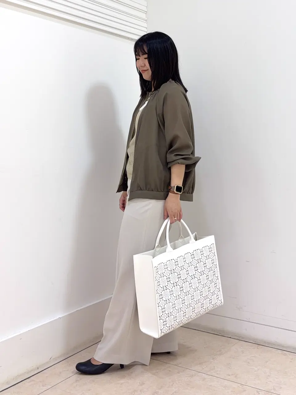 自由区 misato コーディネート画像