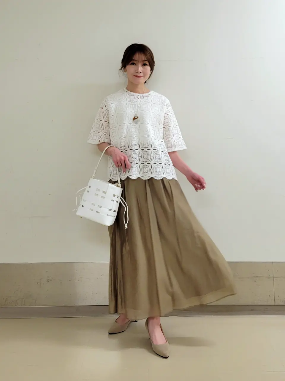 自由区 濱地 コーディネート画像