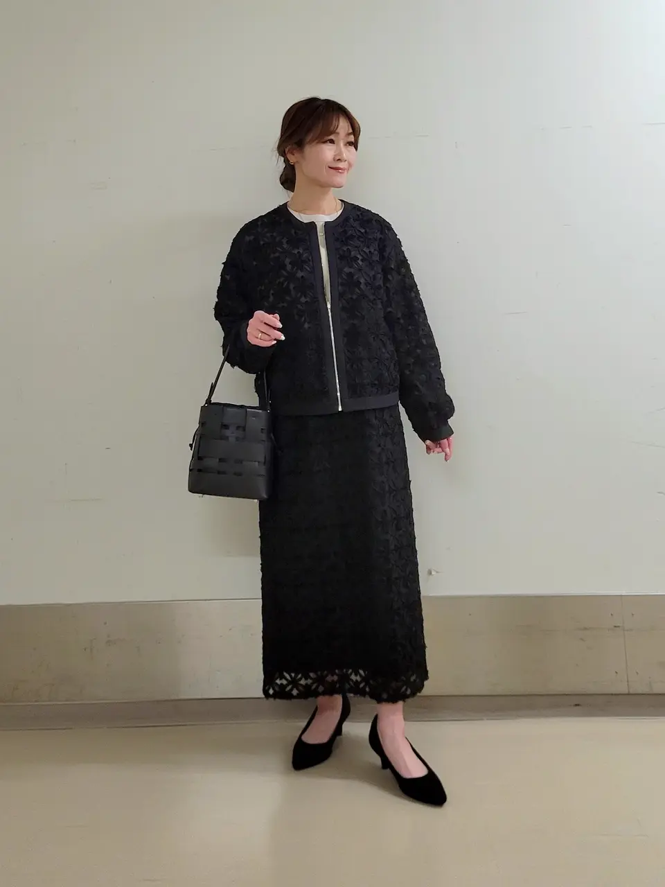 自由区 濱地 コーディネート画像