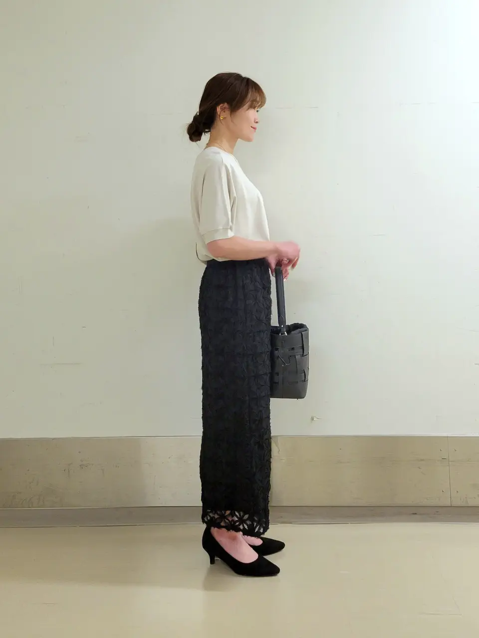 自由区 濱地 コーディネート画像