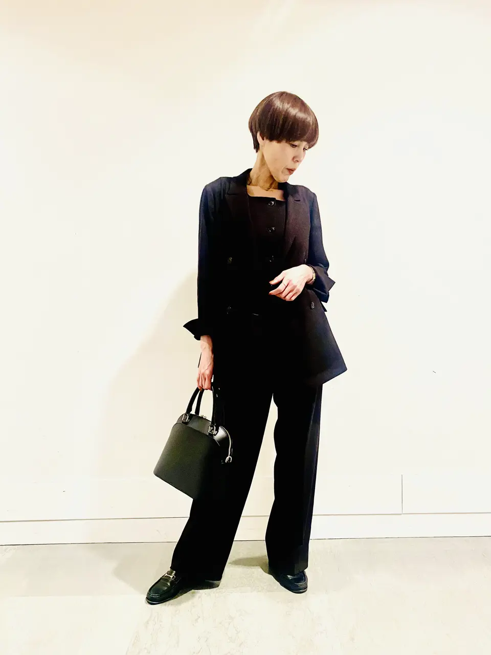 自由区 冨樫 コーディネート画像