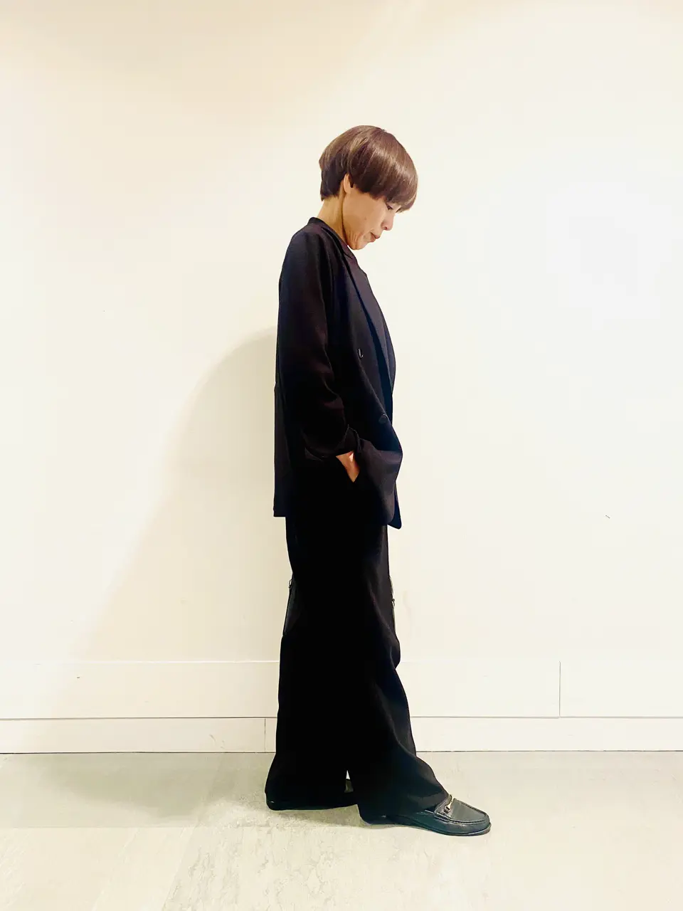 自由区 冨樫 コーディネート画像