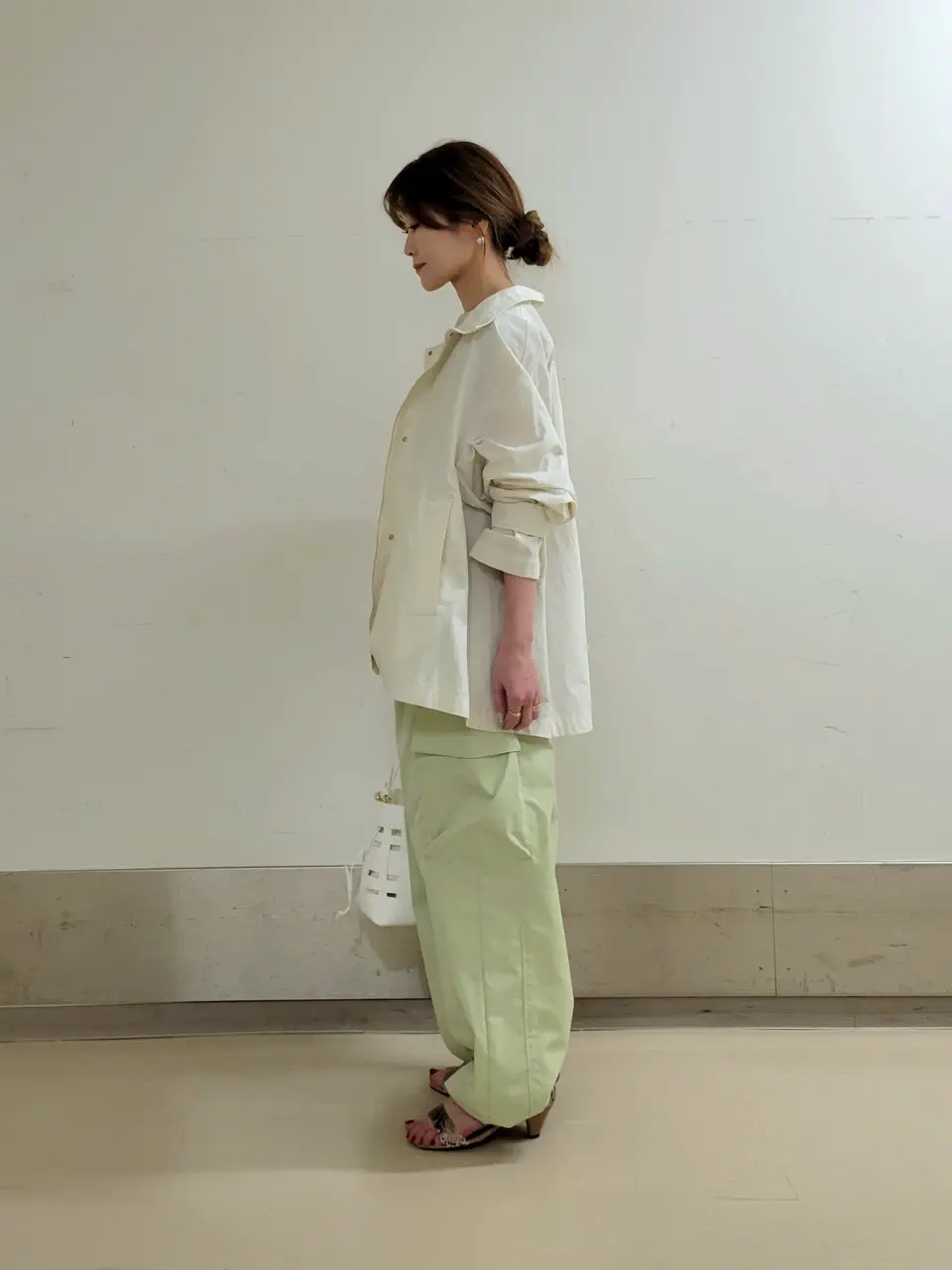 自由区 濱地 コーディネート画像