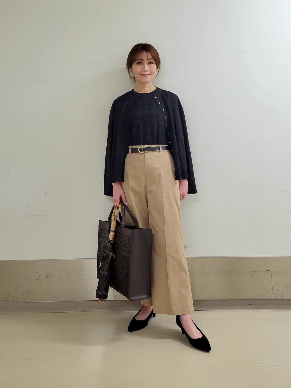 自由区 濱地 コーディネート画像