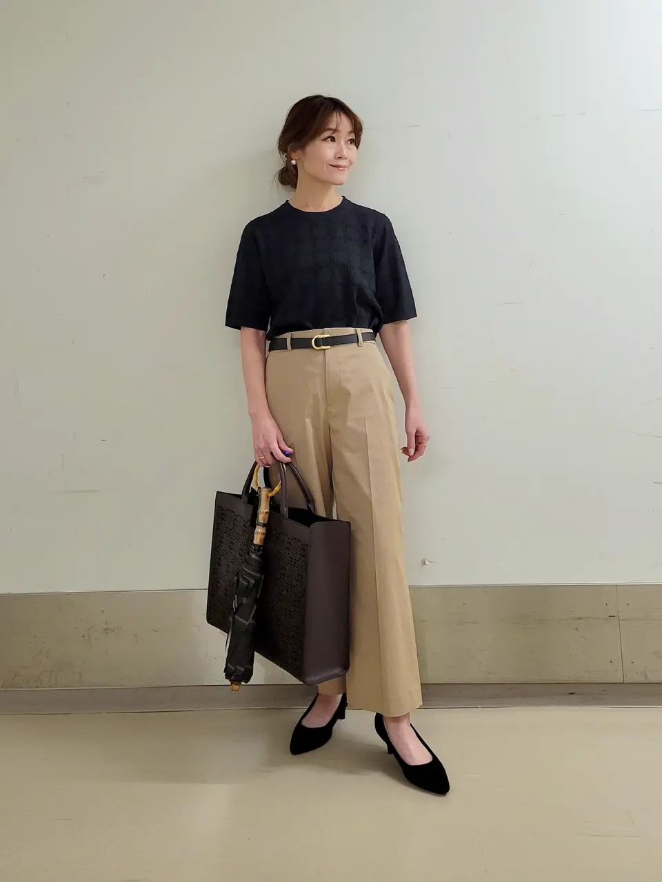 自由区 濱地 コーディネート画像