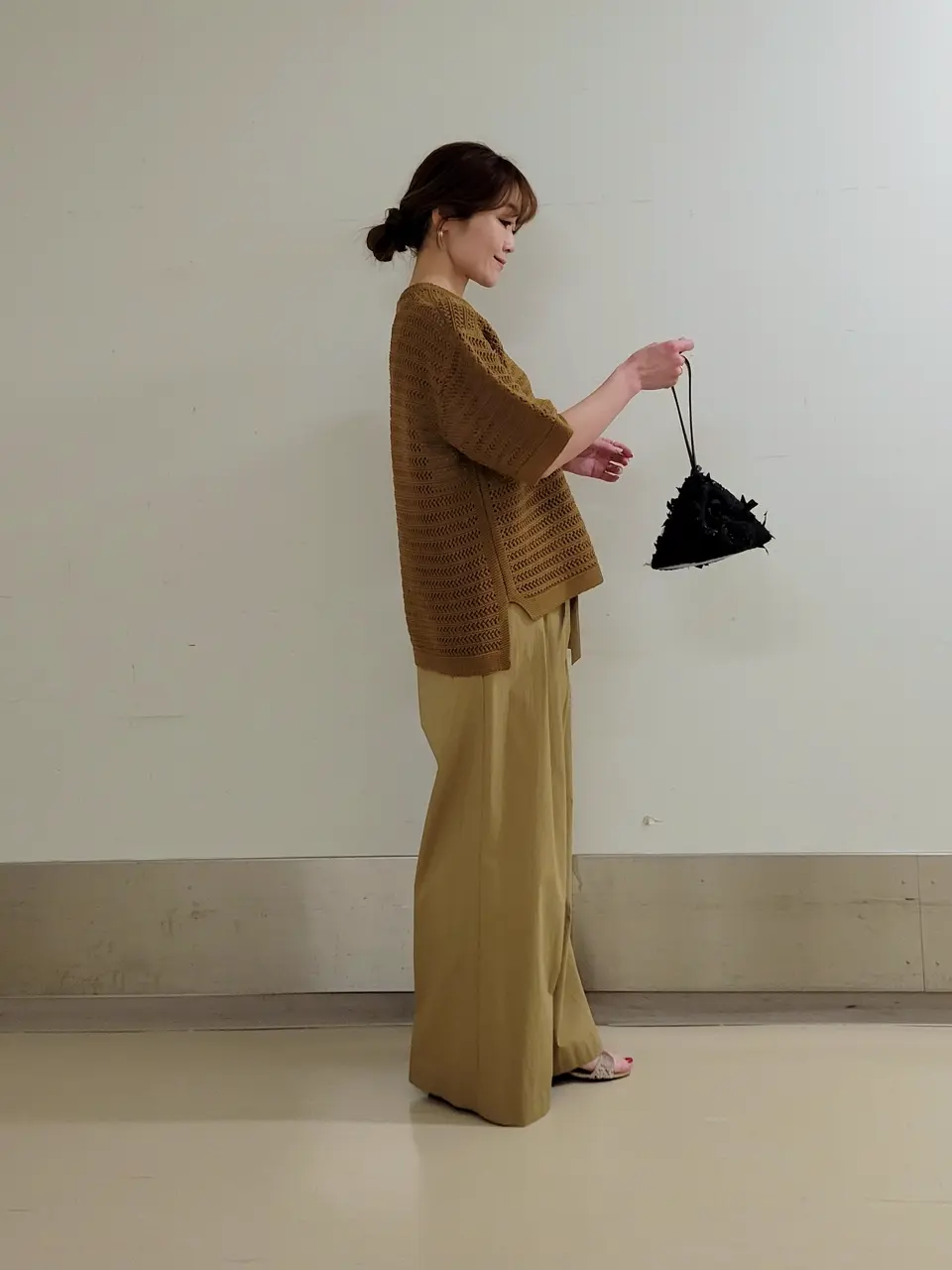 自由区 濱地 コーディネート画像