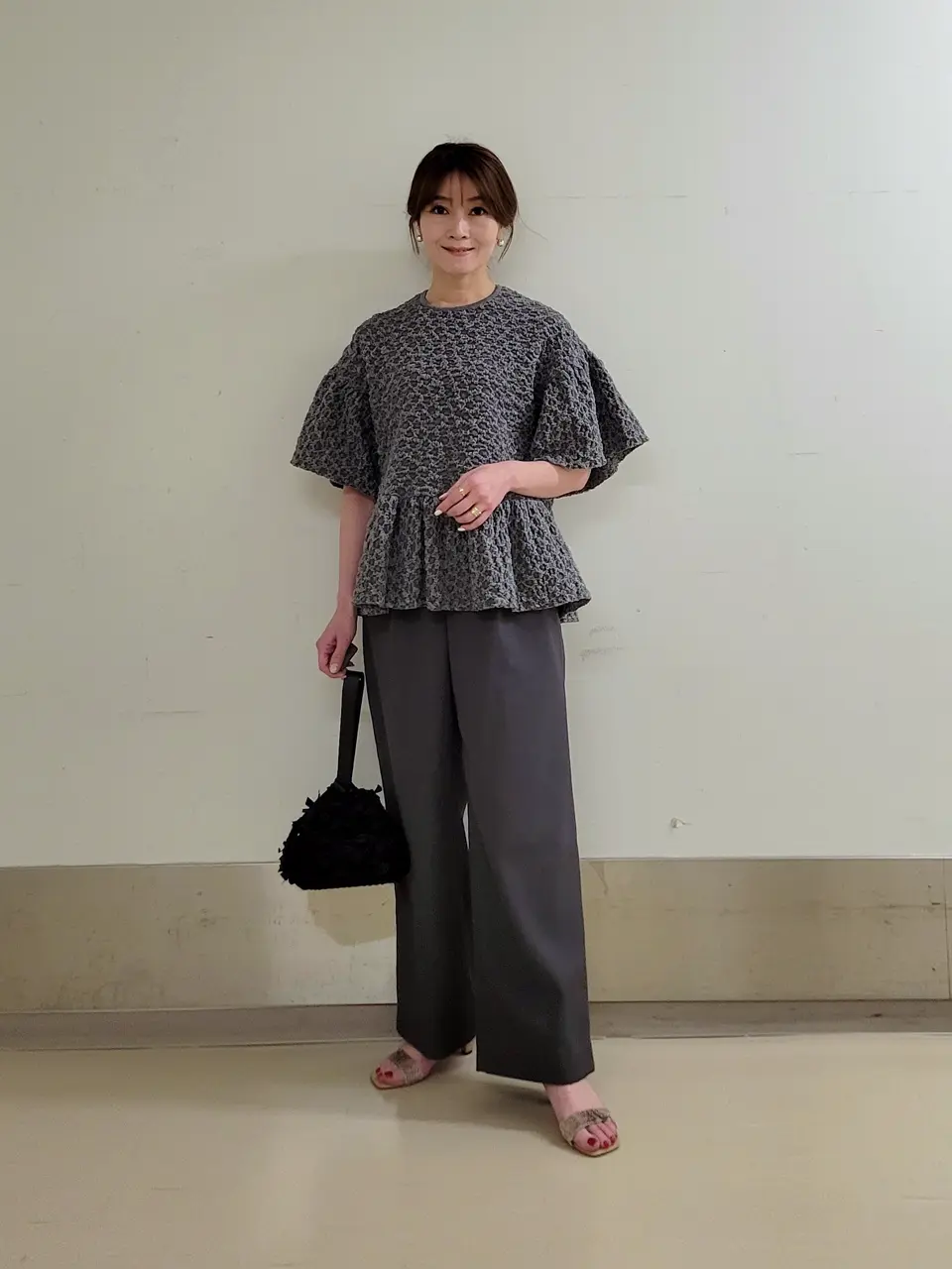 自由区 濱地 コーディネート画像