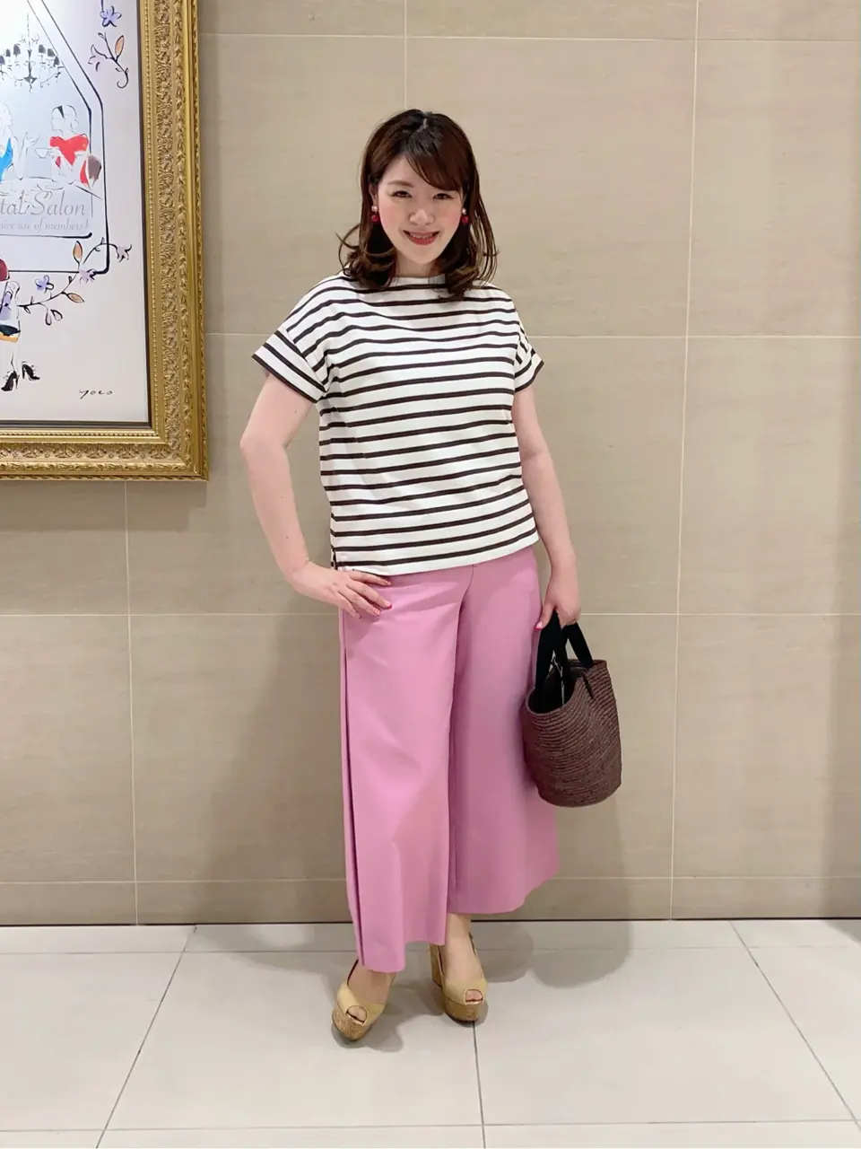 自由区 うめだ コーディネート画像