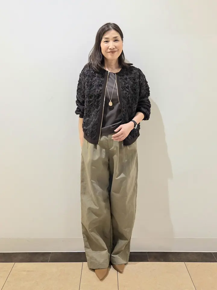 自由区 中川 コーディネート画像