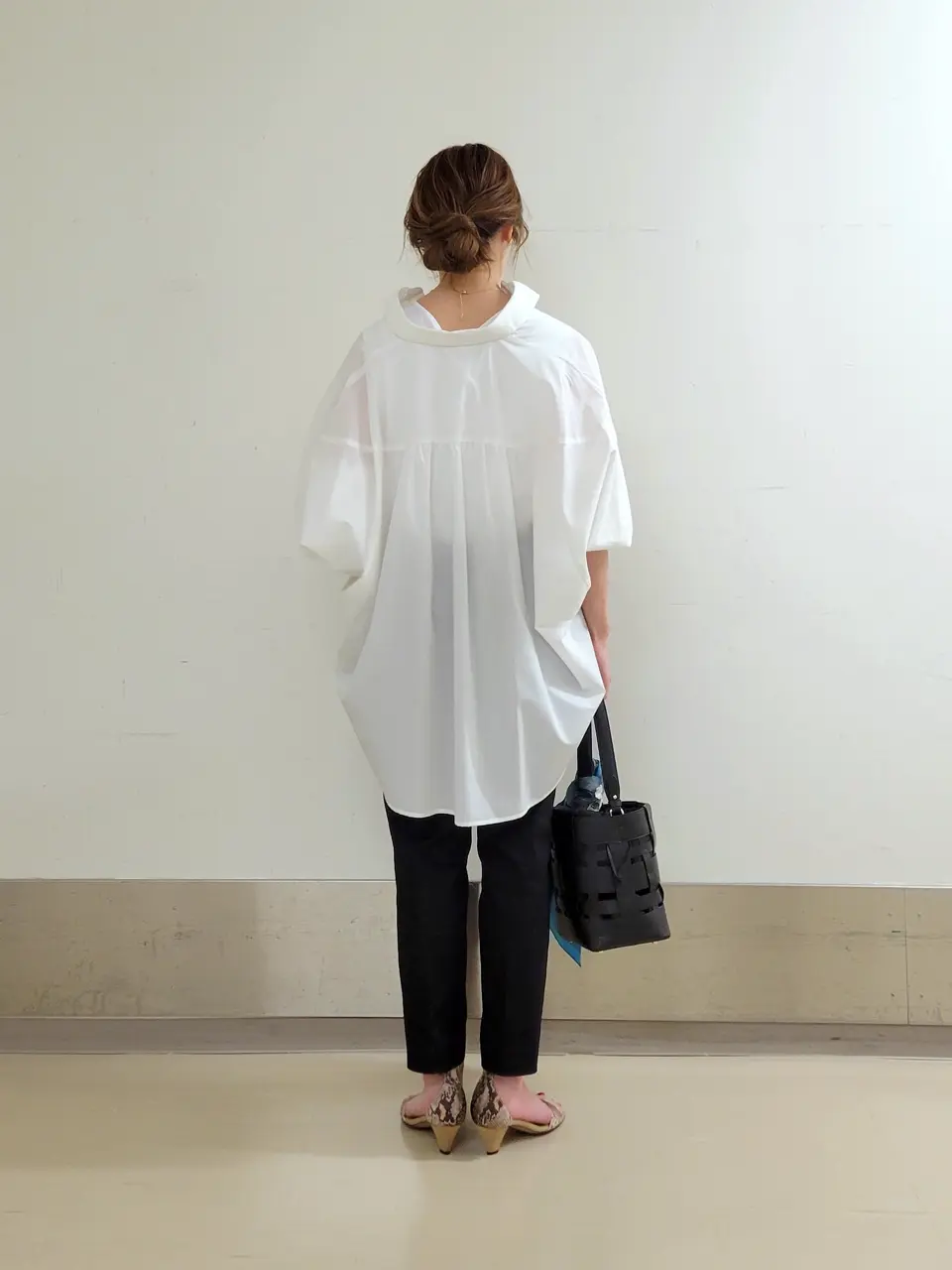 自由区 濱地 コーディネート画像