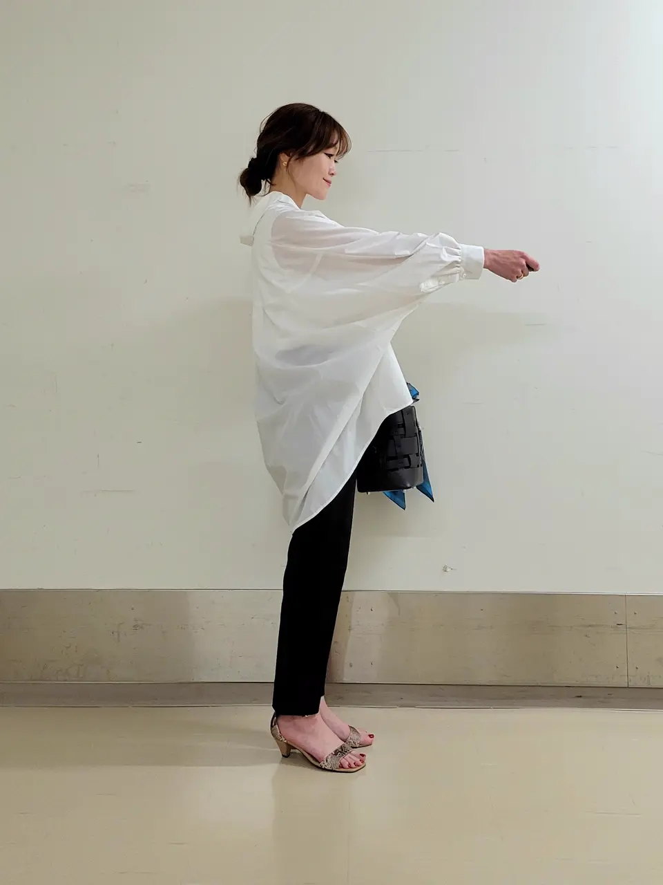 自由区 濱地 コーディネート画像