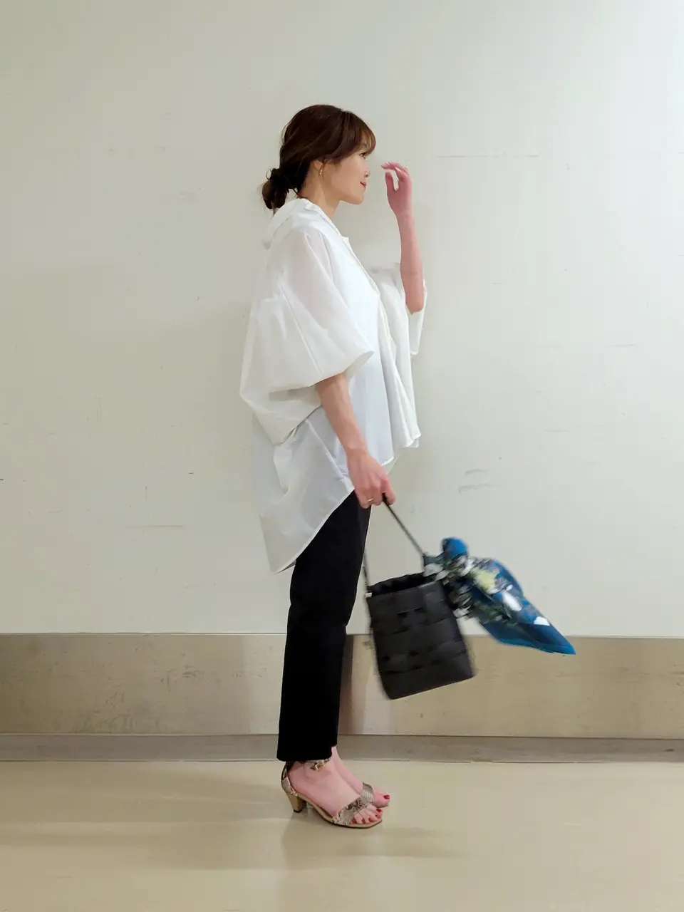 自由区 濱地 コーディネート画像