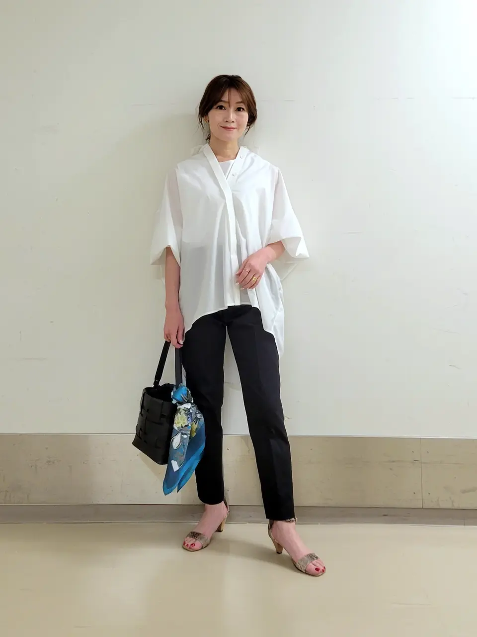 自由区 濱地 コーディネート画像