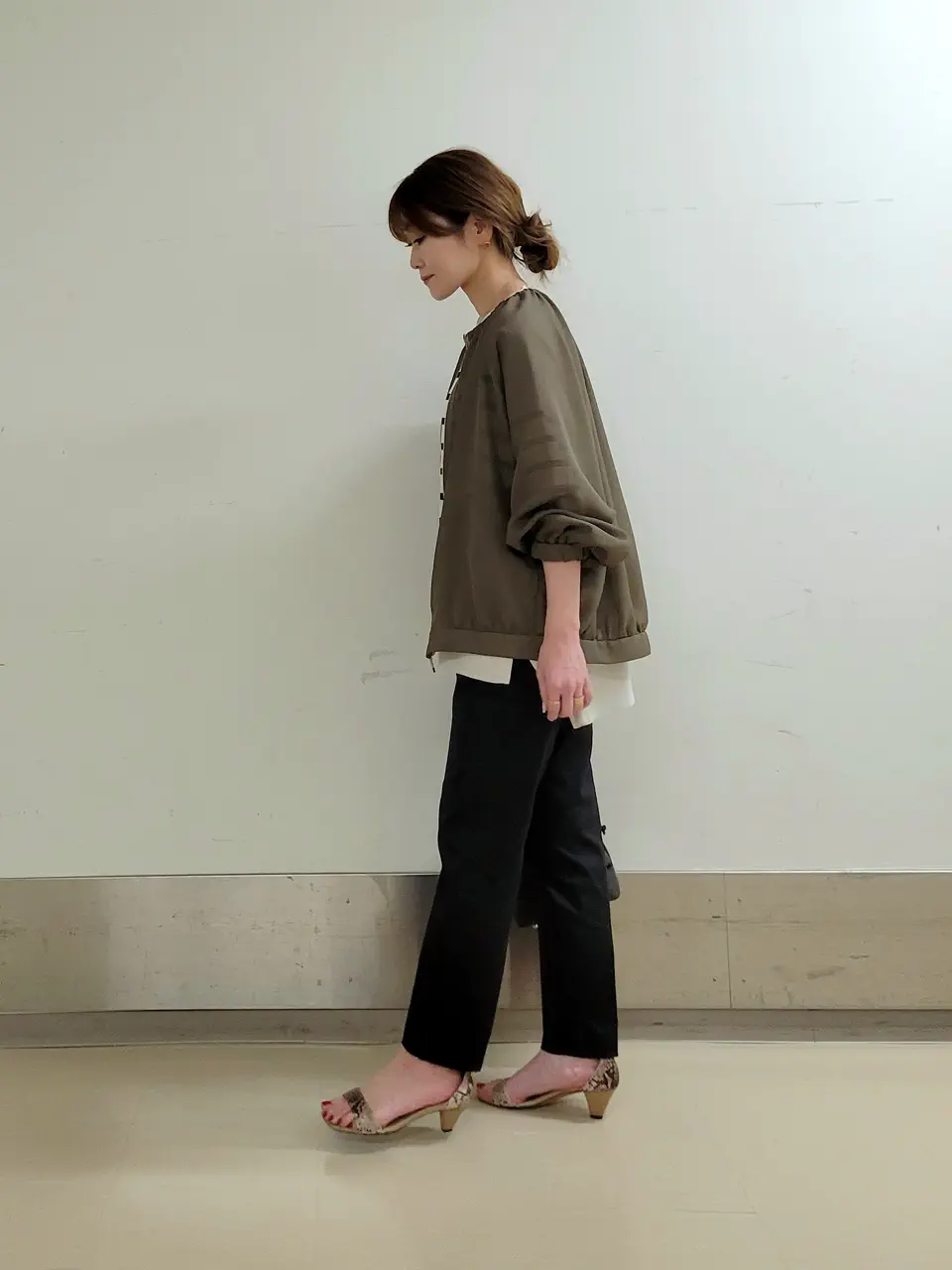 自由区 濱地 コーディネート画像