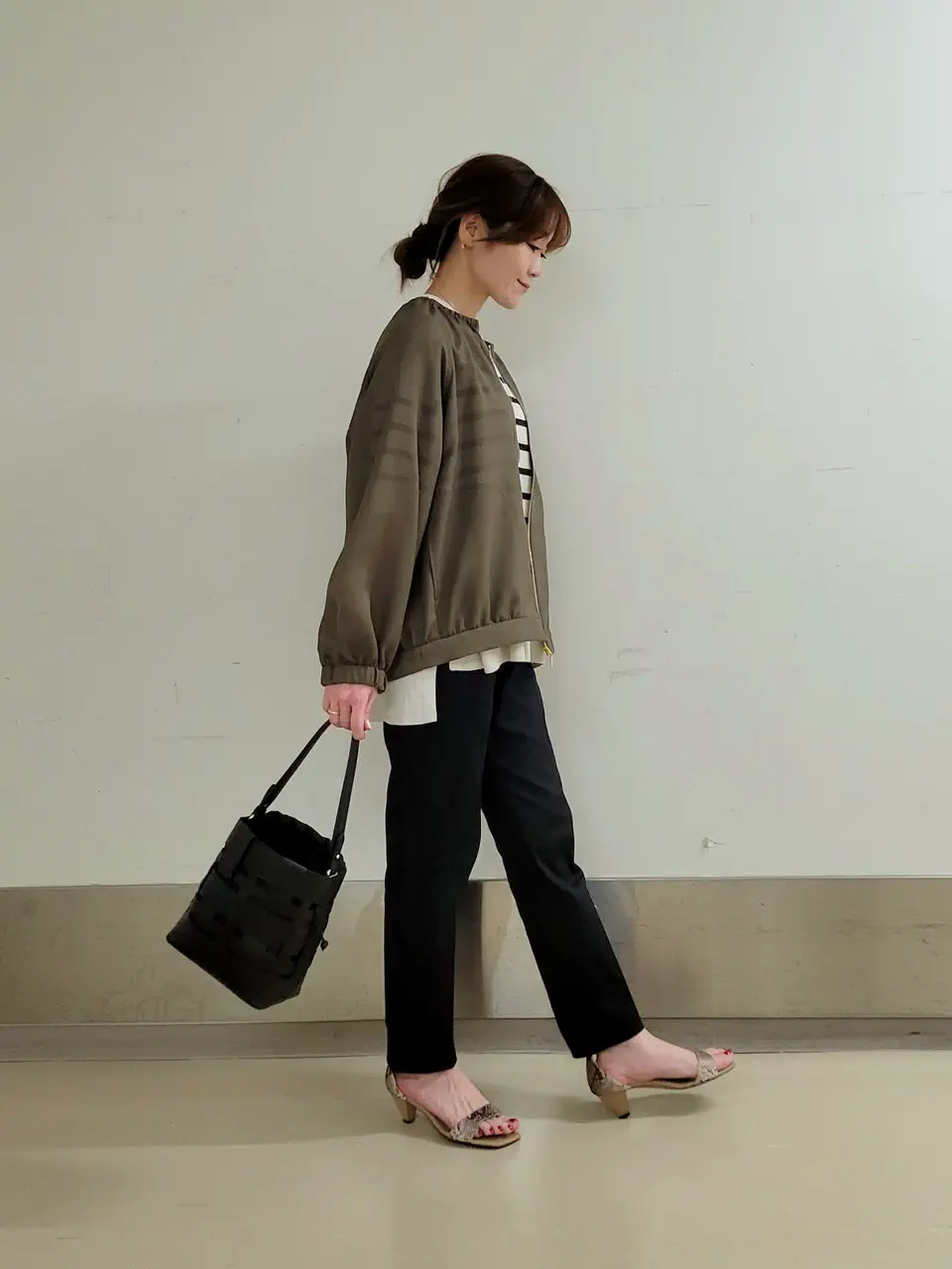 自由区 濱地 コーディネート画像