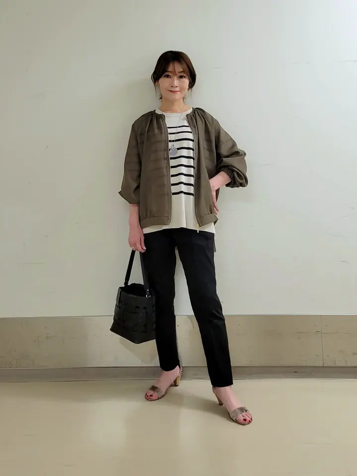 自由区 濱地 コーディネート画像