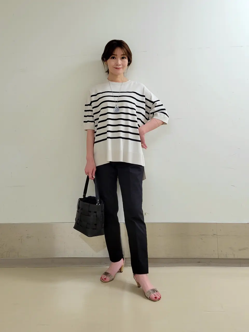 自由区 濱地 コーディネート画像