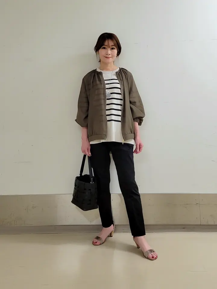 自由区 濱地 コーディネート画像