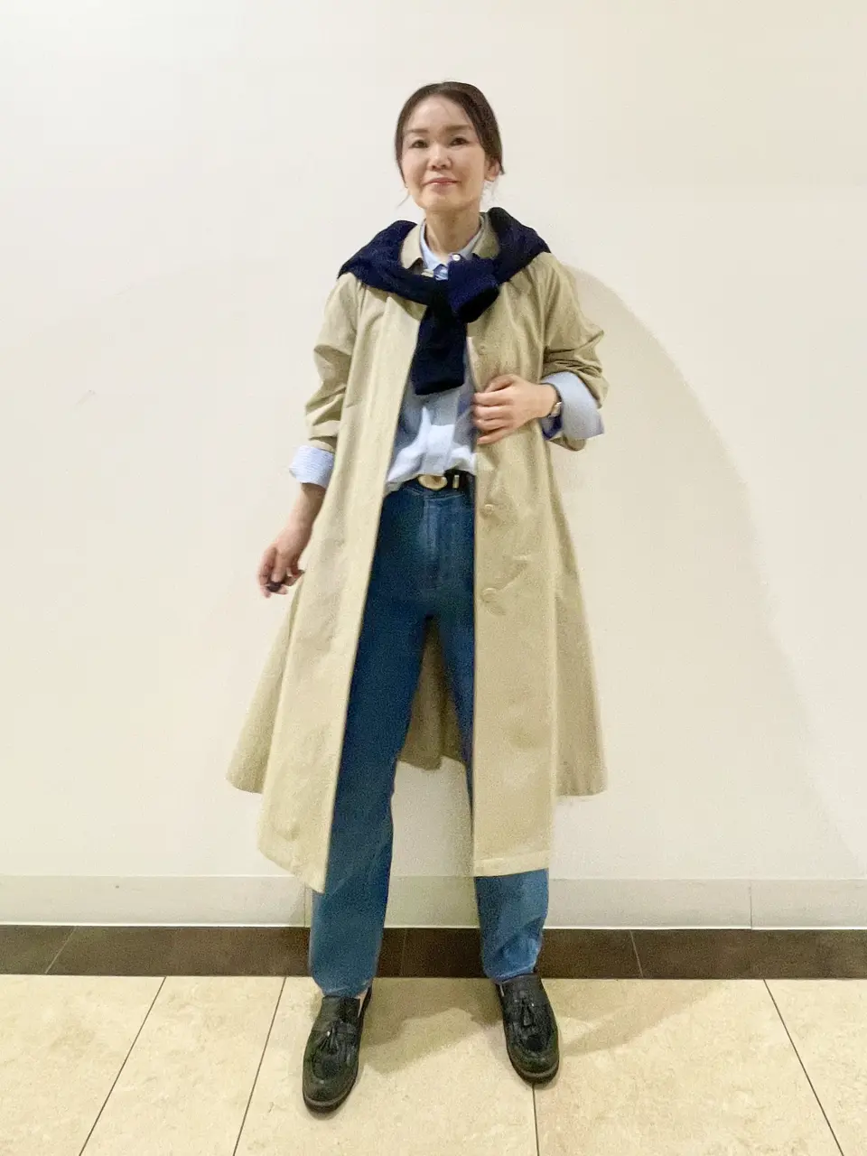 自由区 永石 コーディネート画像