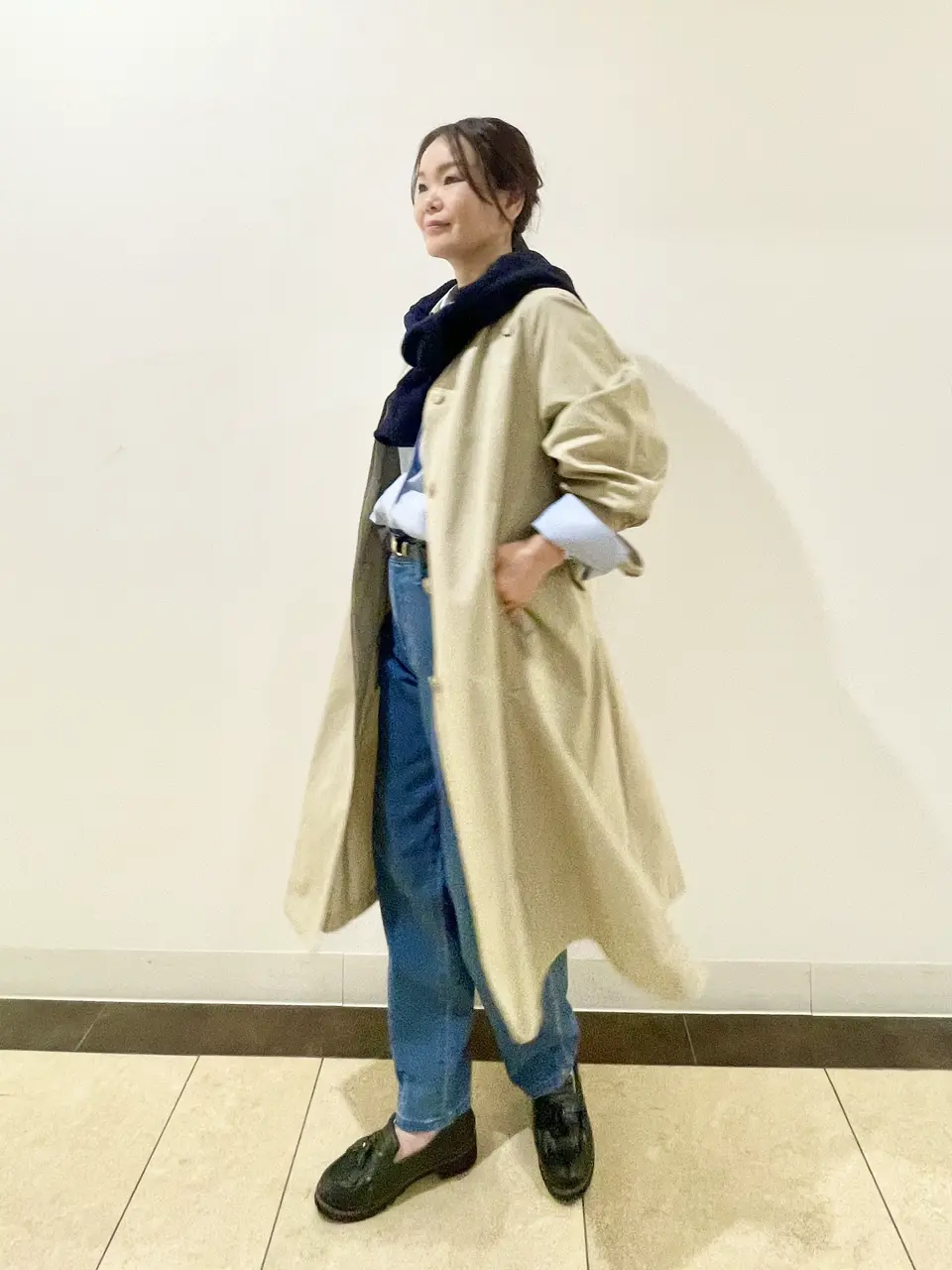 自由区 永石 コーディネート画像