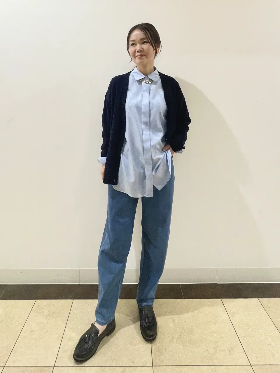 自由区 永石 コーディネート画像