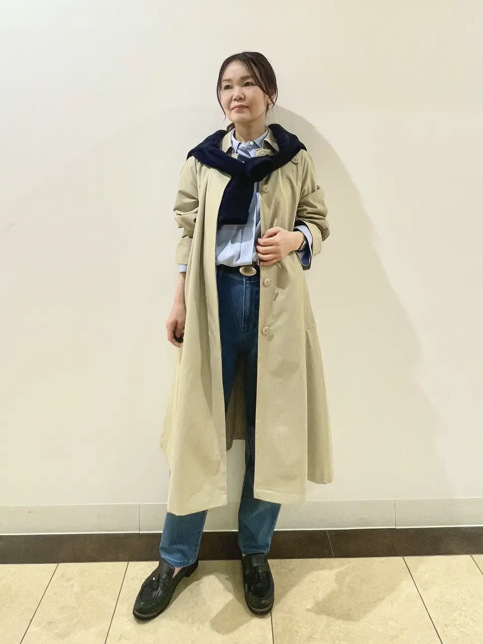 自由区 永石 コーディネート画像