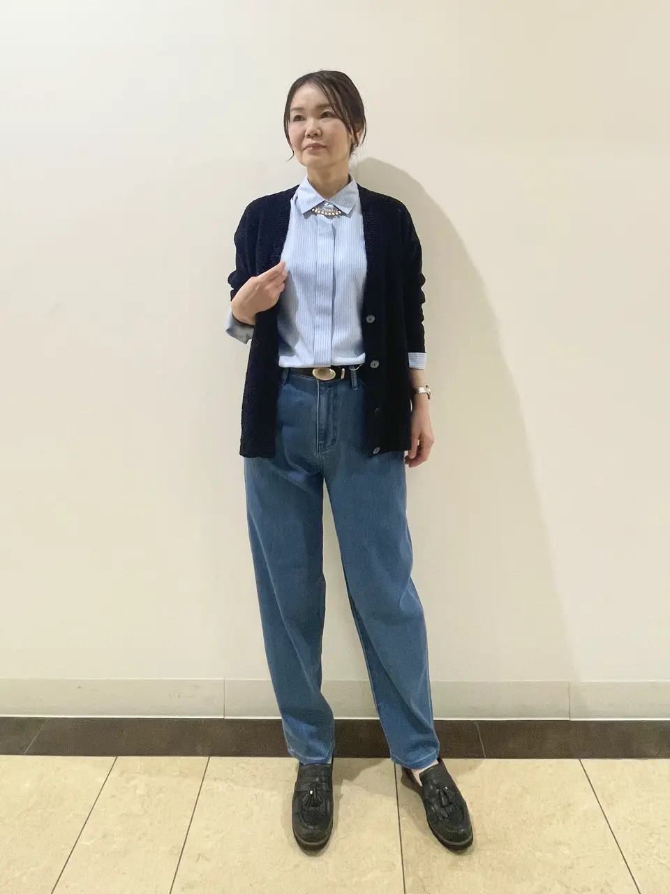 自由区 永石 コーディネート画像