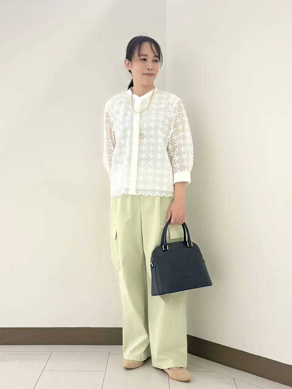 自由区 南 コーディネート画像