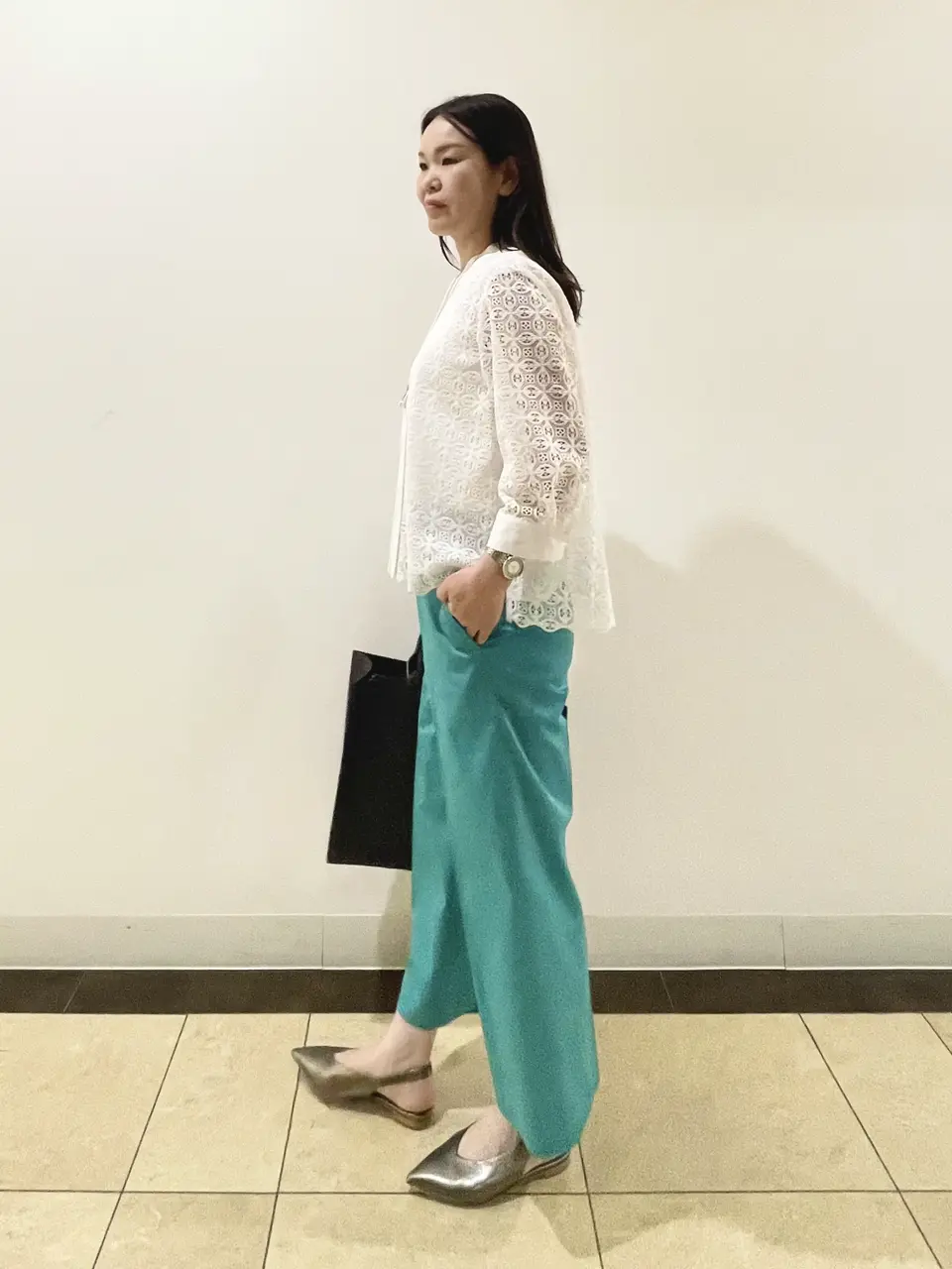 自由区 永石 コーディネート画像