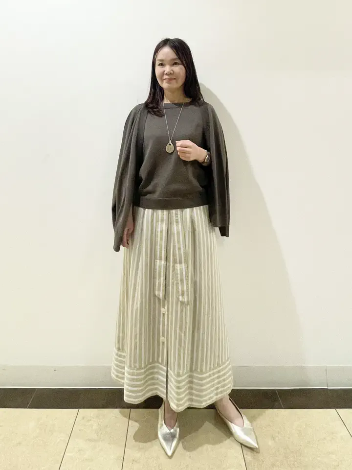 自由区 永石 コーディネート画像