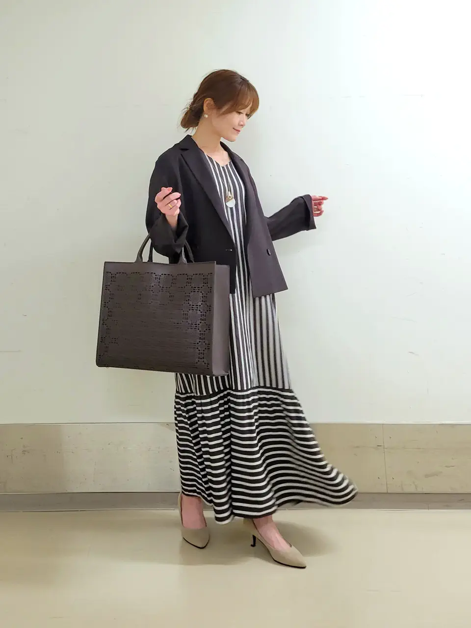 自由区 濱地 コーディネート画像