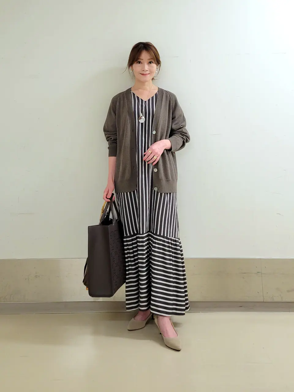 自由区 濱地 コーディネート画像