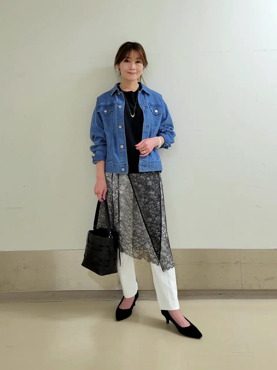 自由区 濱地 コーディネート画像