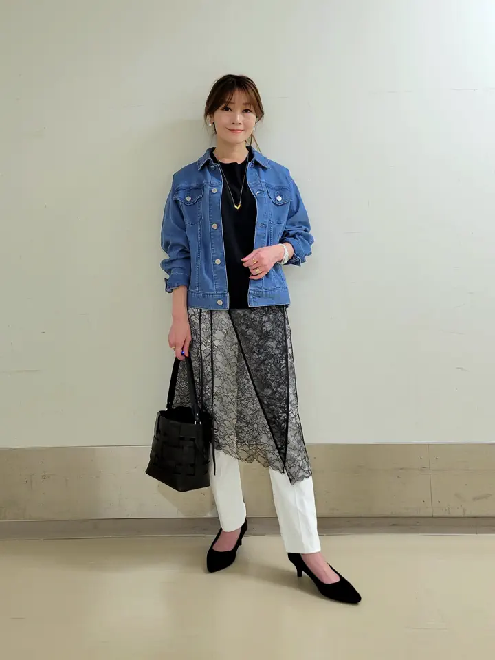 自由区 濱地 コーディネート画像