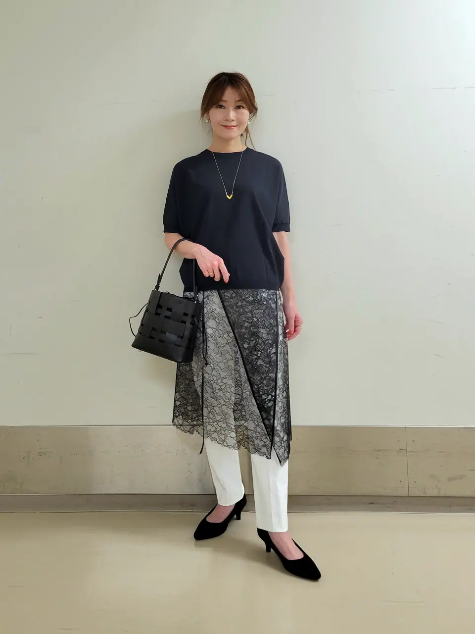 自由区 濱地 コーディネート画像