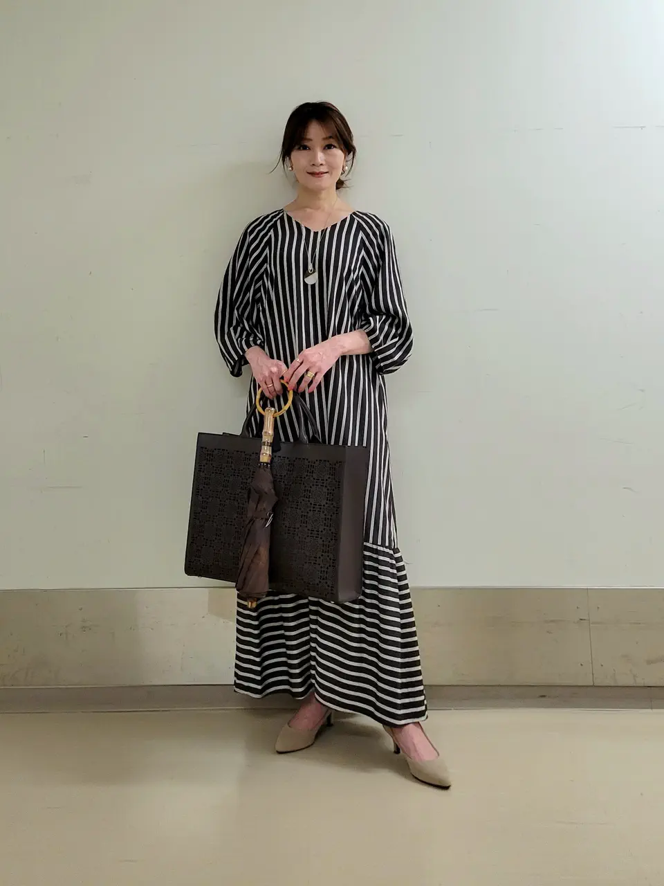 自由区 濱地 コーディネート画像