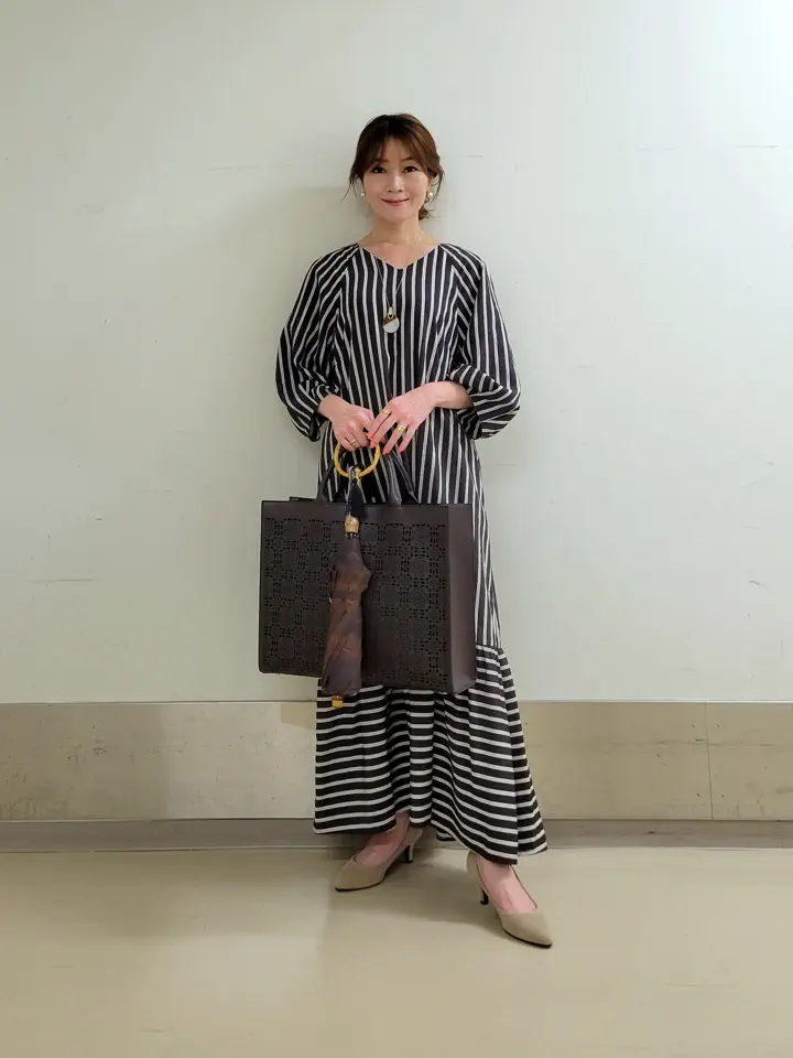 自由区 濱地 コーディネート画像