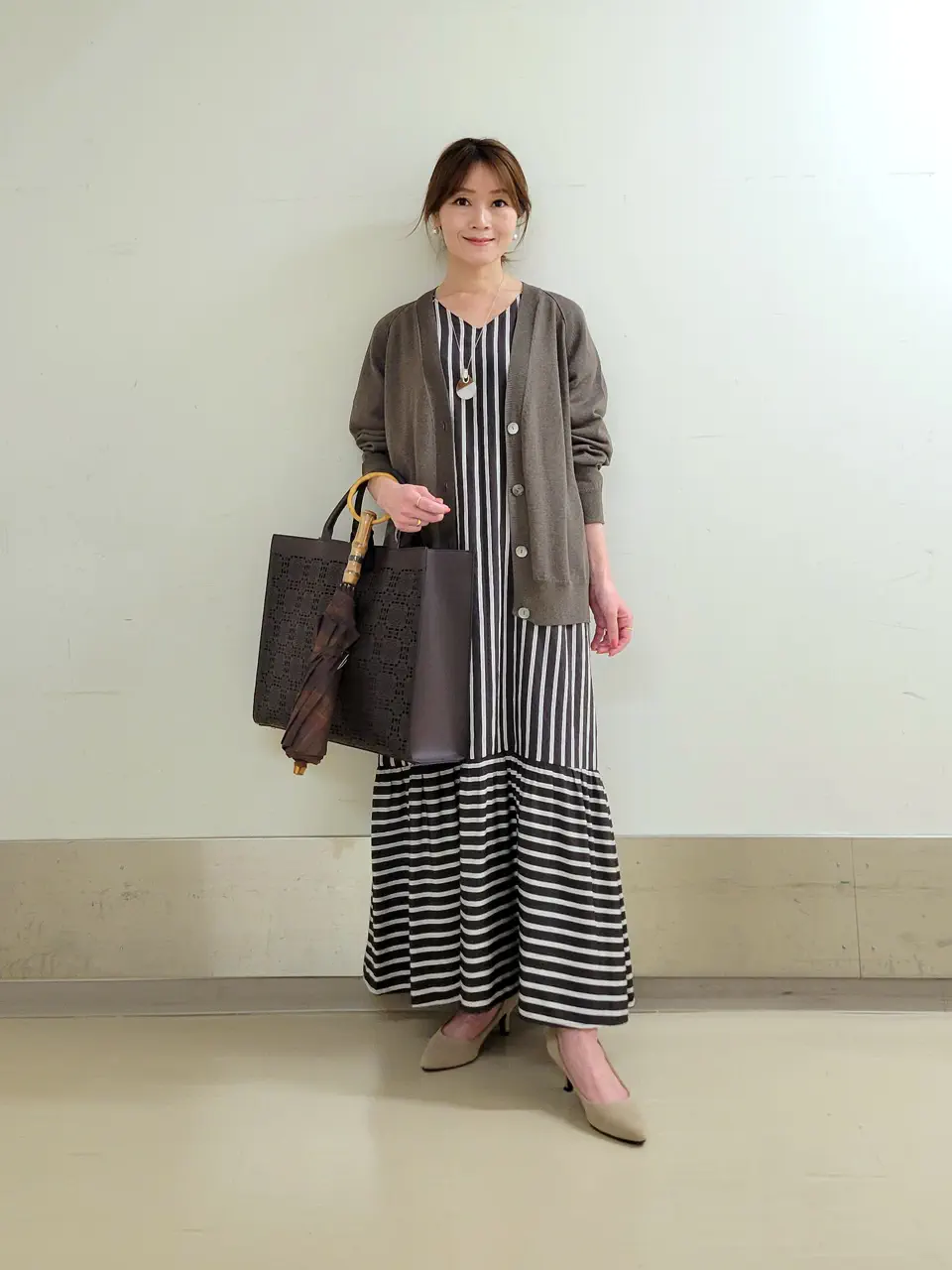 自由区 濱地 コーディネート画像