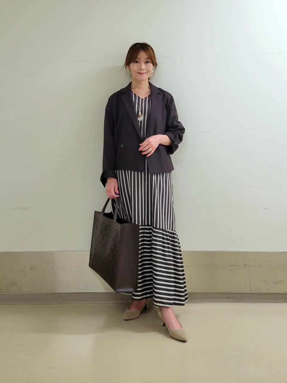 自由区 濱地 コーディネート画像