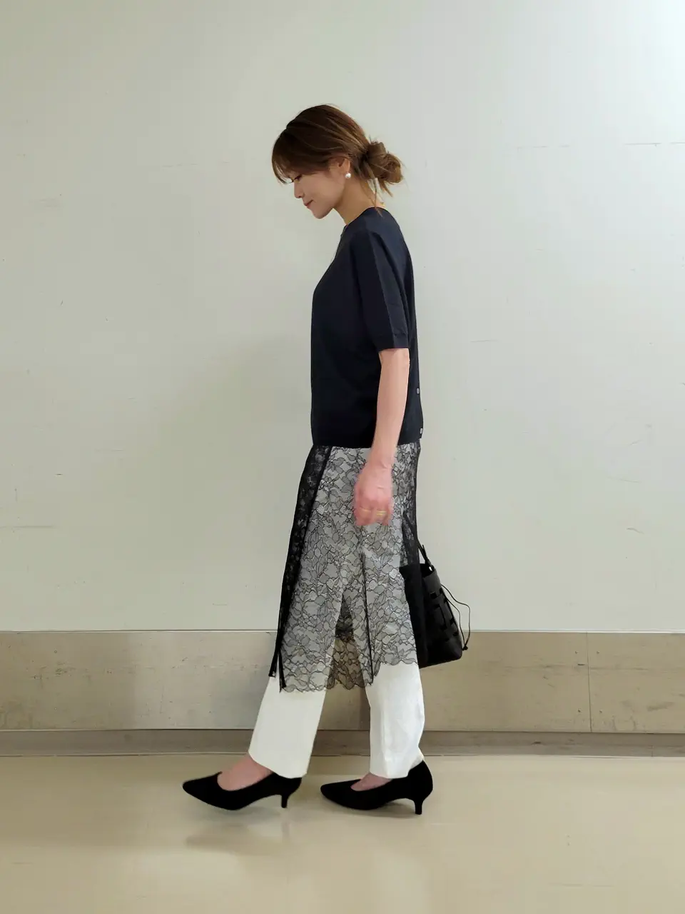 自由区 濱地 コーディネート画像