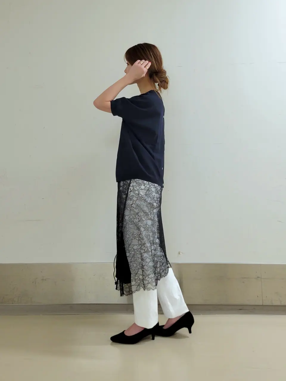 自由区 濱地 コーディネート画像