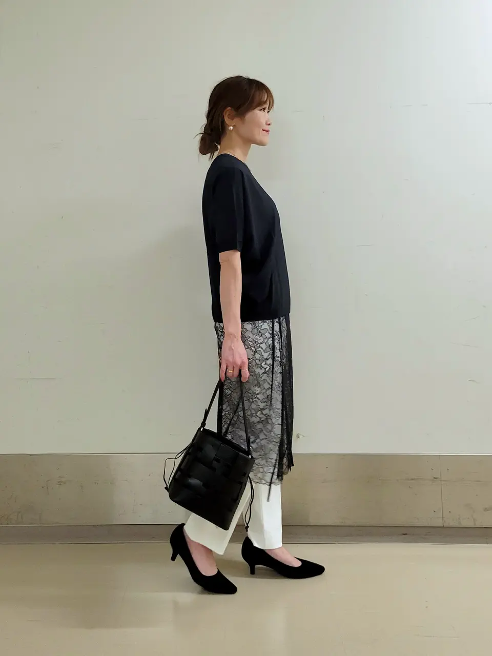 自由区 濱地 コーディネート画像