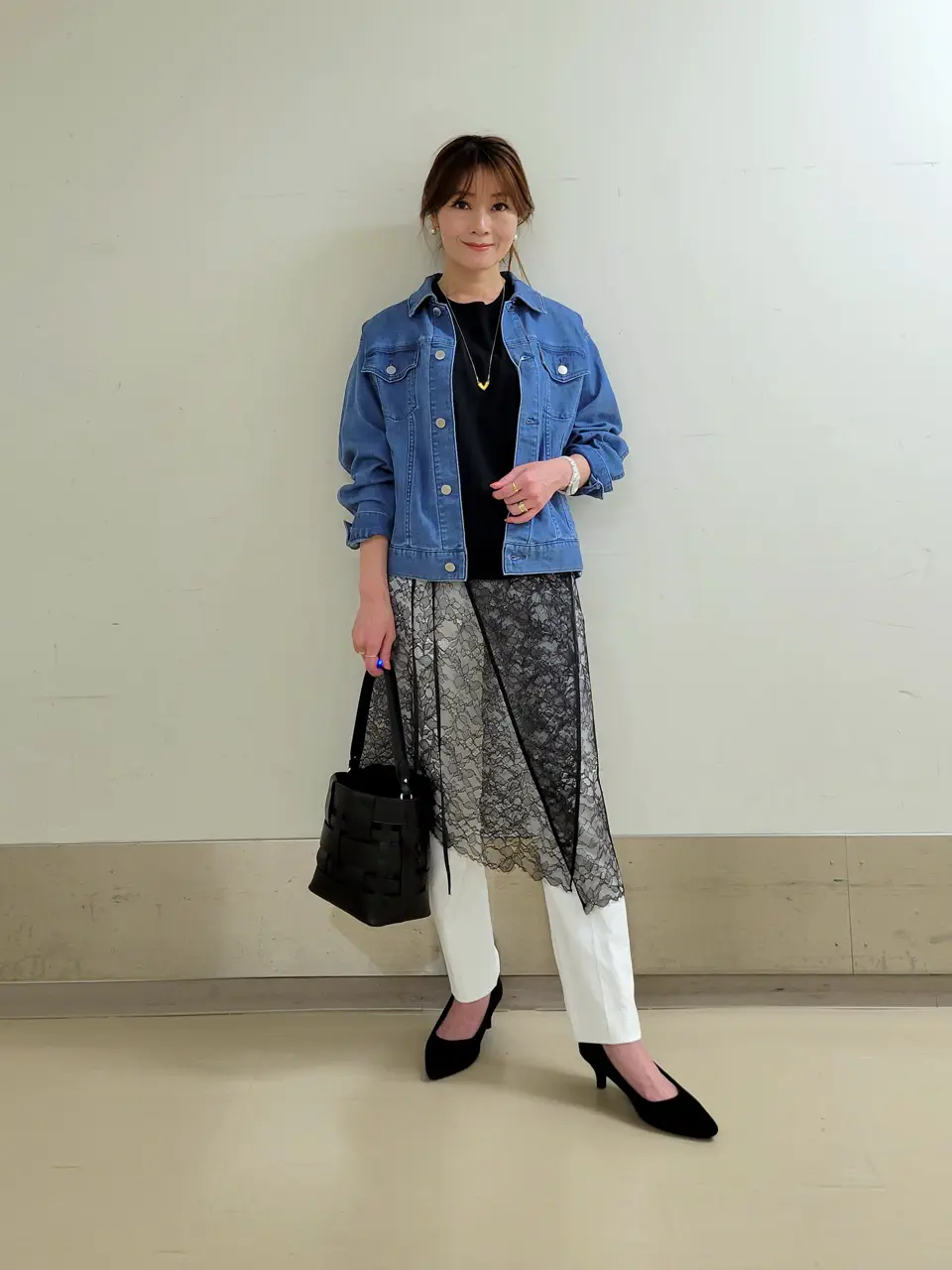 自由区 濱地 コーディネート画像