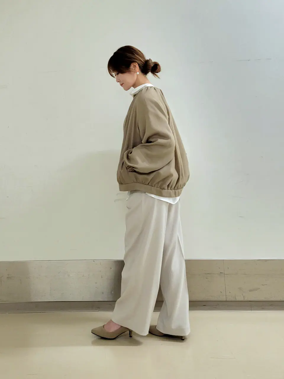 自由区 濱地 コーディネート画像