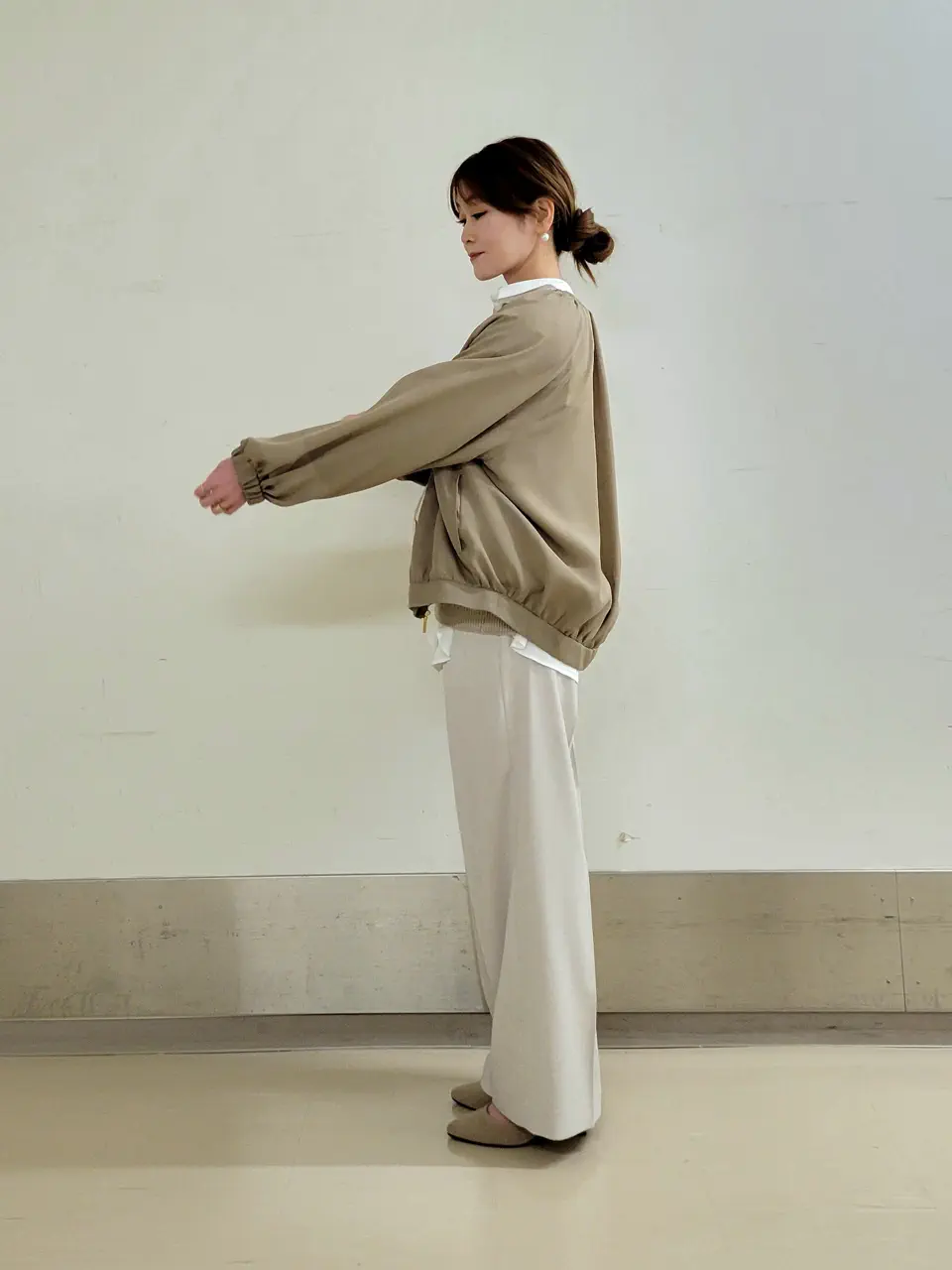 自由区 濱地 コーディネート画像