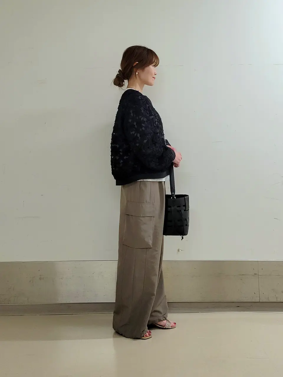 自由区 濱地 コーディネート画像