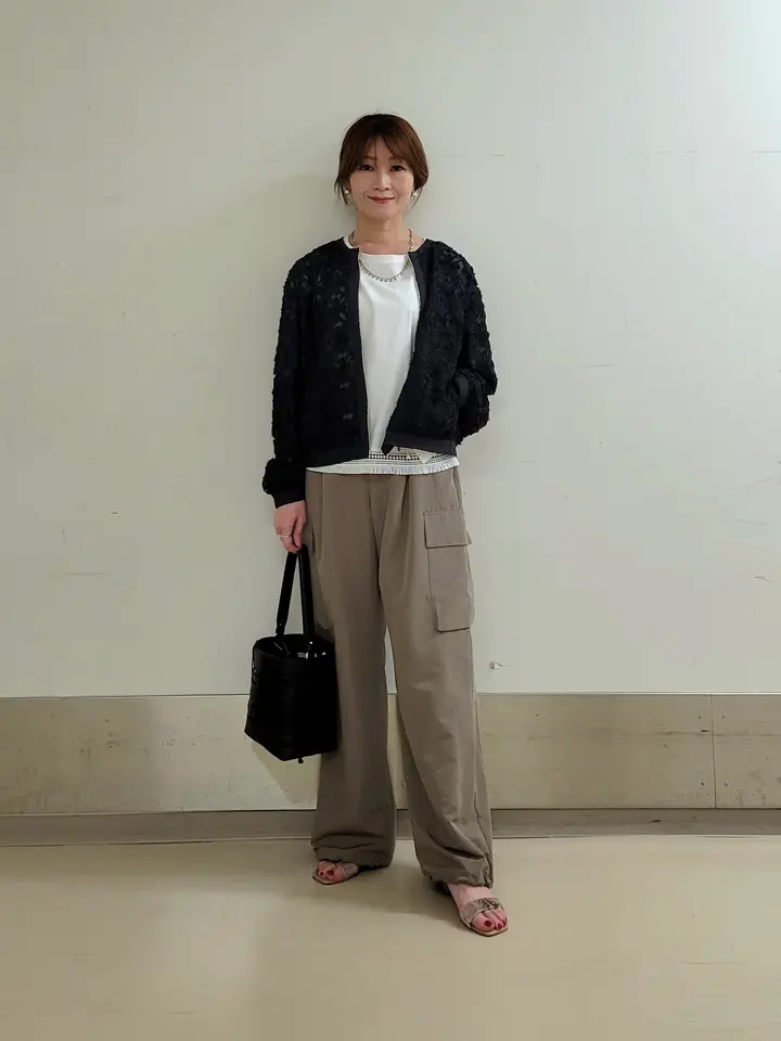 自由区 濱地 コーディネート画像