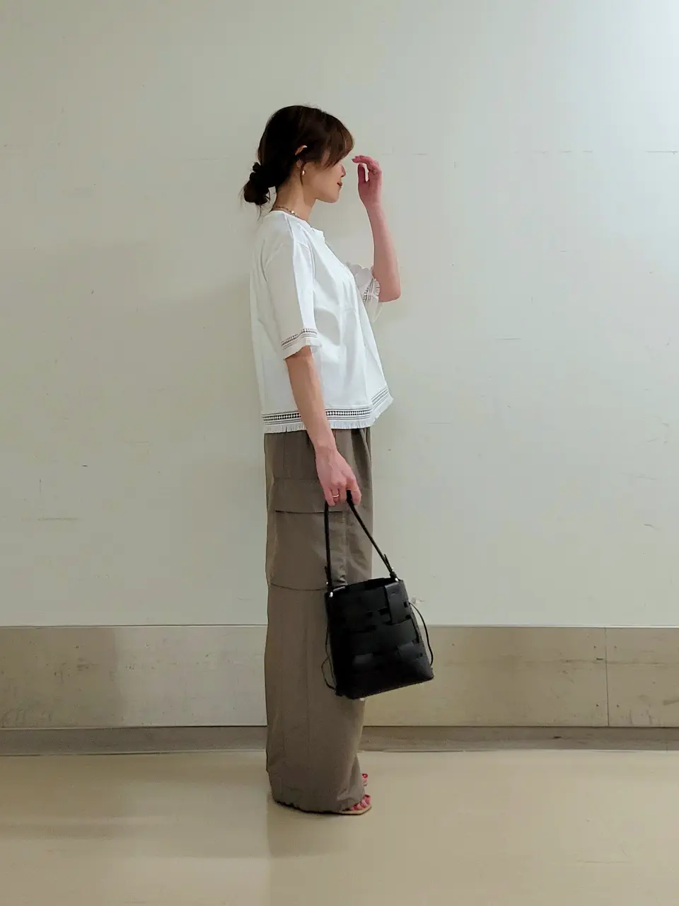 自由区 濱地 コーディネート画像